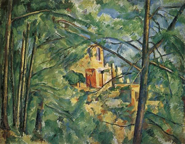 Paul Cezanne The Chateau Noir France oil painting art